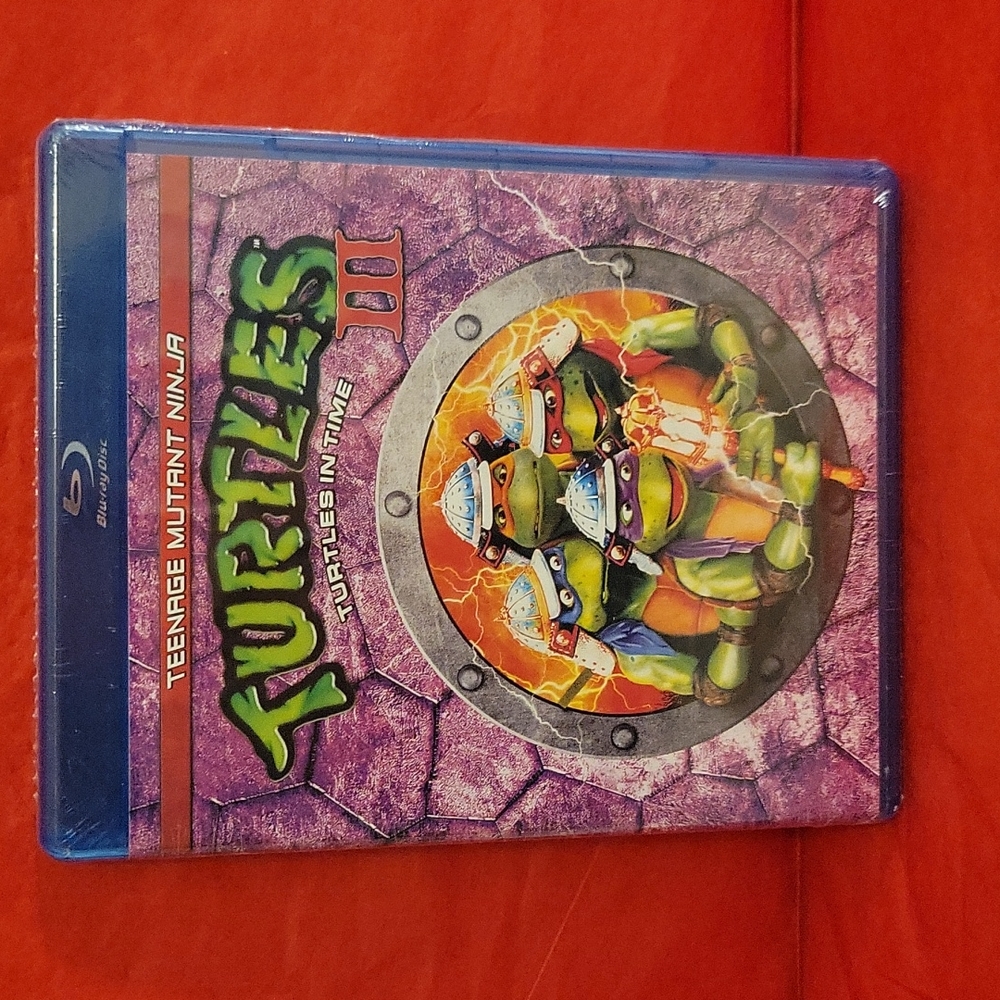 😎 NWT Teenage Mutant Ninja Turtles III Turtles in Time animated DVD